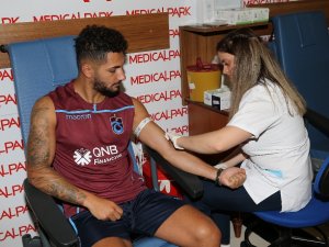 Trabzonsporlu Futbolcular Sağlık Kontrolünden Geçti