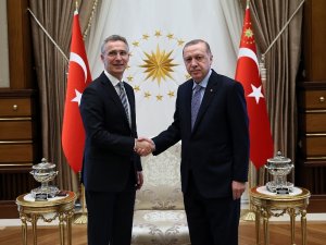 Cumhurbaşkanı Erdoğan, Stoltenberg İle Görüştü