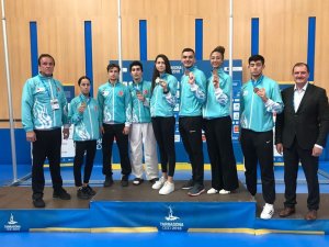 Tekvandocular Akdeniz Olimpiyatları’nda 7’da 6 Yaptı