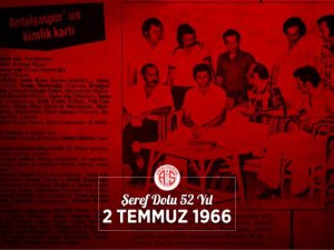 Antalyaspor 52 Yaşında