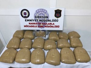 Giresun’da Uyuşturucu Operasyonu