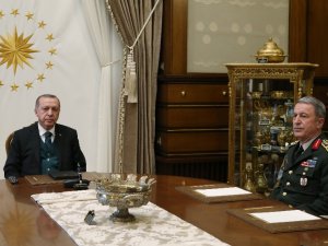Erdoğan Orgeneral Akar’ı Kabul Etti