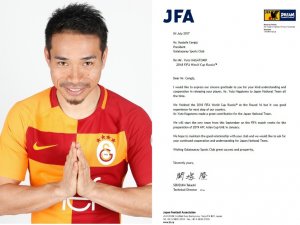 Japonya Futbol Federasyonu’ndan Galatasaray’a Teşekkür