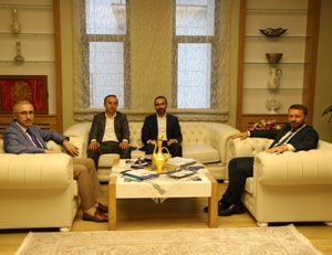 Rize Milletvekili Avcı'dan Rektör Karaman'a Teşekkür Ziyareti