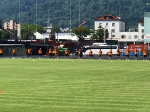 Galatasaray Zürih’te İlk Antrenmanını Yaptı