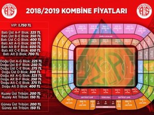 Antalyaspor’da Kombine Fiyatları Açıklandı