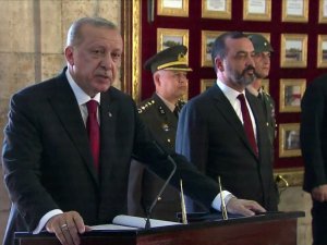 Erdoğan Anıtkabir’i Ziyaret Etti