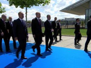 Cumhurbaşkanı Erdoğan Nato Karargahında