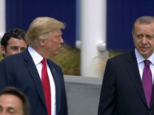 Erdoğan Ve Trump Aile Fotoğrafı Çekimine Birlikte Geldi