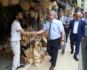 Rize Belediye Başkanı Kasap’tan Esnaf Ziyaretleri
