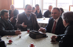 Karamustafa Ziyaretlerini Sürdürüyor