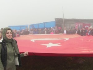 Artvin’de 2 Bin 400 Metrede 15 Temmuz Demokrasi Bayramı Kutlandı