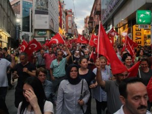 Giresun’da 15 Temmuz İçin Yürüdüler