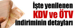 ÖTV - KDV indiriminde karar açıklandı