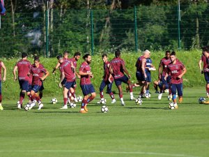 Trabzonspor Taktik Çalıştı