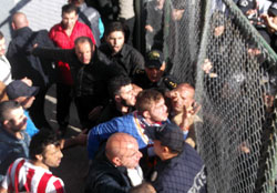 Çayelispor'un Trabzon’daki Maçında Olay