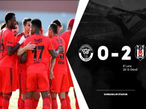 Beşiktaş İlk Yarı 2-0 Galip Geldi