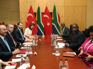 Erdoğan Güney Afrikalı Mevkidaşıyla Görüştü