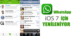 WhatsApp'ın iOS 7 güncellemesi merakla bekleniyor