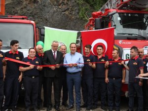 Giresun İtfaiye Filosunda 3 Yeni Araç Daha Hizmete Girdi