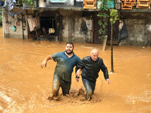 Rize'de Şiddetli Yağışların Yaraları Sarılıyor. 15 Ev Nakledilecek...
