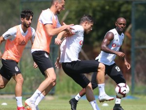 Beşiktaş’ta Lask Linz Hazırlıkları Devam Etti