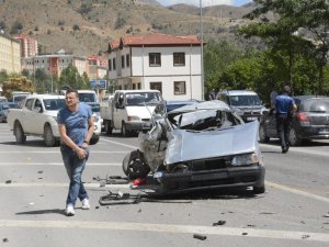 Gümüşhane’de Zincirleme Trafik Kazası: 4 Yaralı