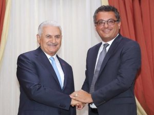 Yıldırım, Kktc Başbakanı Erhürman İle Görüştü