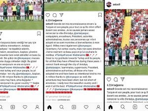 Eto’o’dan Antalyaspor Ve Konyaspor’a Teşekkür Mesajı