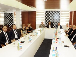 Çakırkelikoğlu, Banka Müdürleriyle Ekonomiyi Değerlendirildi
