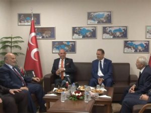 Bbp’den Mhp’ye Bayram Ziyareti