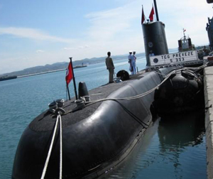 TCG S-353 Denizaltısı Rize'de Halkın Ziyaretine Açık Olacak