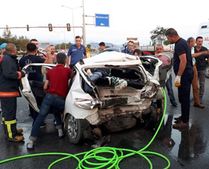 Giresun'da trafik kazası: 2 ölü, 12 yaralı