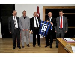 Spor Camiasından Başkan Çoban'a Ziyaretler