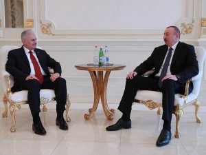 Tbmm Başkanı Yıldırım, Aliyev İle Görüştü