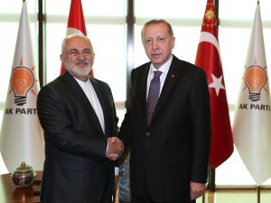 Cumhurbaşkanı Erdoğan, İran Dışişleri Bakanı Zarif’i Kabul Etti