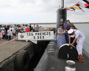 TCG Preveze (S-353) Denizaltısı, Rize'de Halkın Ziyaretine Açılacak