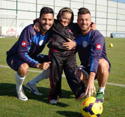 Rizespor'da Neşeli İdman