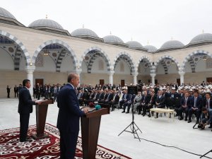 Erdoğan Kırgızistan’da Cami Açılışı Yaptı