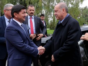 Erdoğan Kırgız Başbakan Abılgaziyev’le Görüştü
