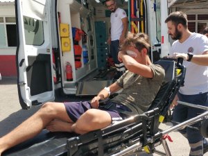 Bulduğu Tabancayı Kurcalarken Kendini Gözünden Vurdu