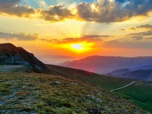 Zigana Dağında Eşsiz Günbatımı Manzaraları