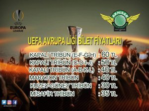 Krasnodar Maçının Bilet Fiyatları Açıklandı