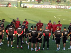 A Milli Takım Hazırlıklarını Sürdürdü