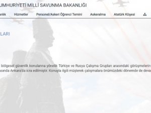 Türkiye Ve Rusya Çalışma Grupları Suriye’yi Konuştu