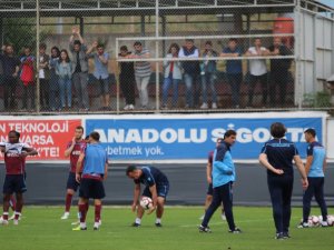 Trabzonspor, Aytemiz Alanyaspor Maçı Hazırlıklarını Sürdürdü