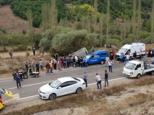 MHP İlçe Başkanı Trafik Kazasında Hayatını Kaybetti