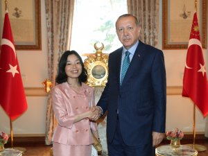 Erdoğan Japonya Prensesi İle Görüştü
