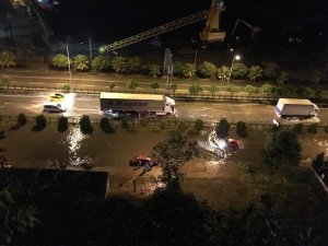 Giresun’da Sağanak Yağış