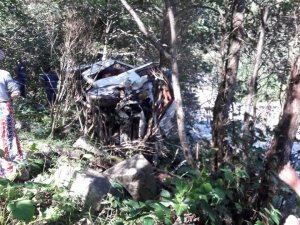 Giresun’da Trafik Kazası : 1 Ölü, 5 Yaralı